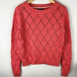 Tommy Hilfiger Coral Sweater Size Large